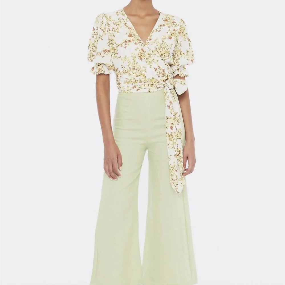 Faithfull The Brand Wrap Blouse
